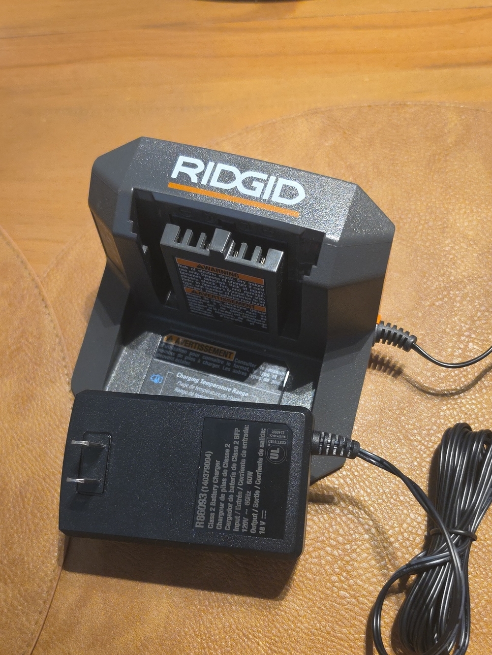 Ridgid 18v Battery charger